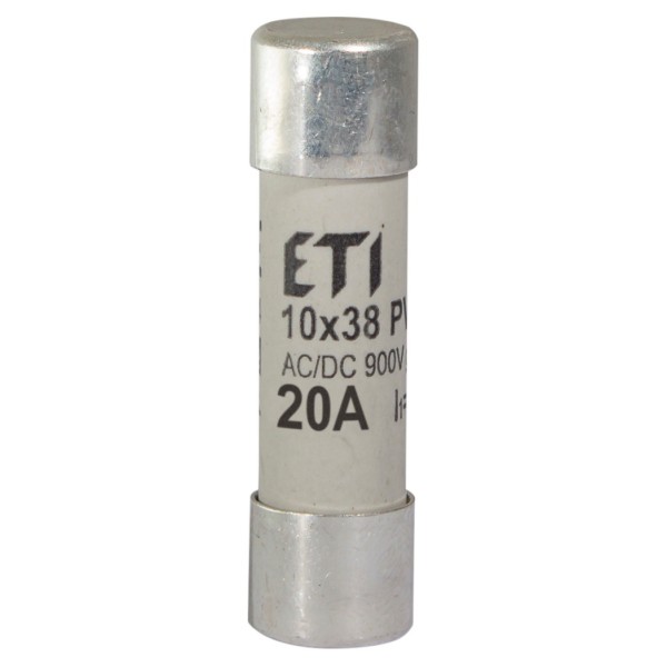 Запобіжник ETI 002625034 CH 10x38 gR-PV 20A 900V (50kA)