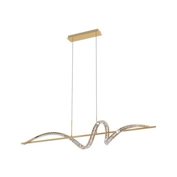 Люстра Zuma Line MD3170-1-3GT Athesa Led 1x24.5W 3000K-6000K 2800Lm IP20 - фото №2