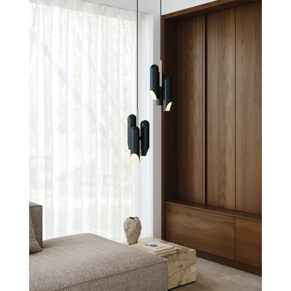 Подвесной светильник, люстра Nordlux 2320283003 Rochelle GU10 3x8W IP20 черный - фото №1