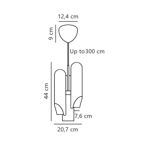 Подвесной светильник, люстра Nordlux 2320283003 Rochelle GU10 3x8W IP20 черный - фото №2
