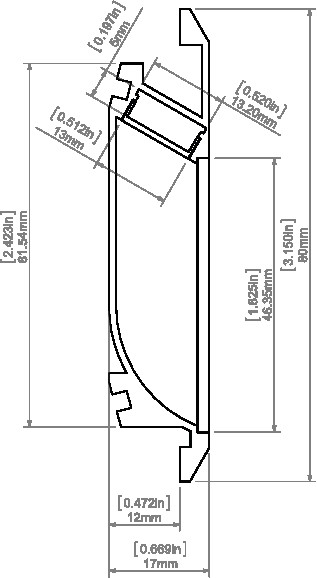 LED-профіль KLUS OBIT, 1 метр - фото №5