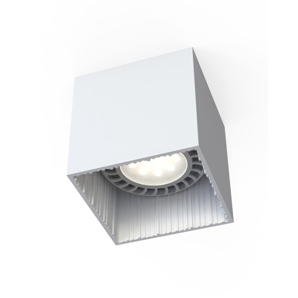 Точечный светильник Nowodvorski 7793 Groove GU10 1x75W IP20 Белый - фото №1