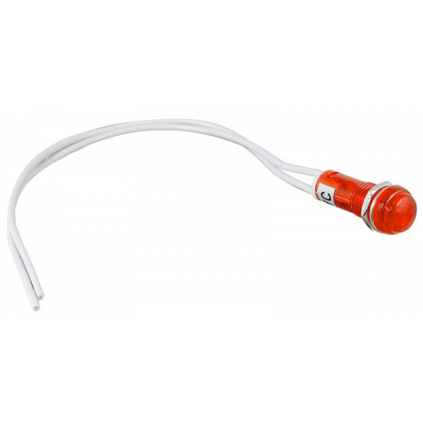 Сигнальная лампочка для кнопок Аско-Укрем PL1-101 220В красная (A0140030023)