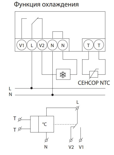 Термостат Elko-Ep TEV-3/230V - фото №3