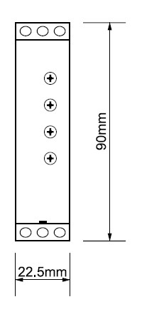 Реле контролю фаз UR6 2С 3Р 24-240В AC/DC, Schrack Technik - фото №4