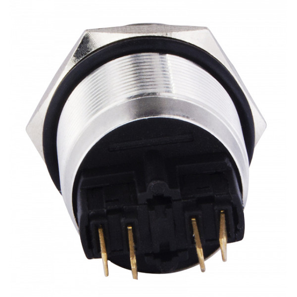 Металева кнопка Аско-Укрем TYJ 22-211 1NO+1NC (A0140010124) - фото №1