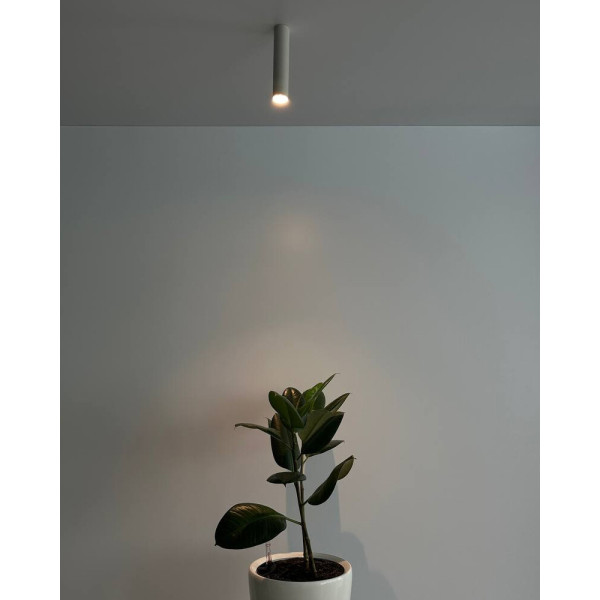 Точечный светильник Nowodvorski 10883 Fourty S GU10 1x10W IP20 светло-серый - фото №2