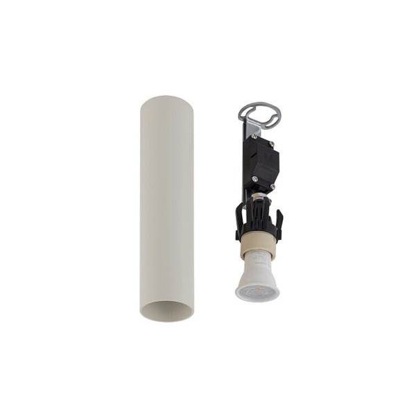 Точечный светильник Nowodvorski 10883 Fourty S GU10 1x10W IP20 светло-серый - фото №3