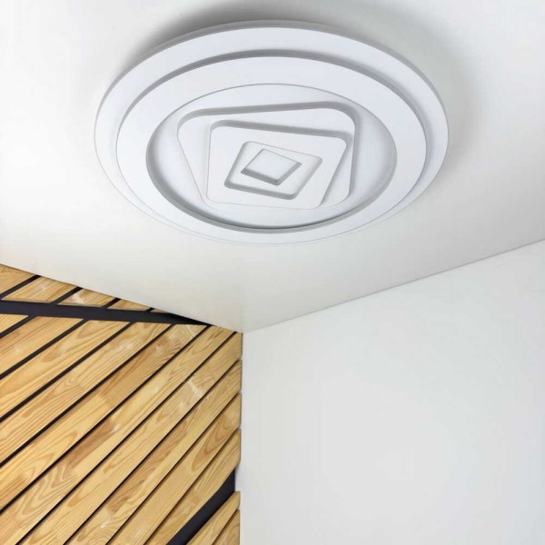 Світильник LED smart KOLIZEY+пульт 130W 3000-6000K IP20 круг ( 220445 )