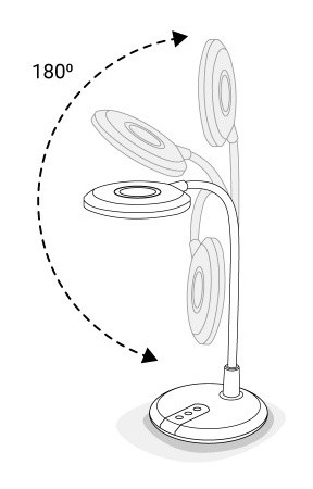 Настольный светильник Feron 6889 DE1731 8Вт 480Лм IP20 - фото №8