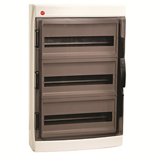 Щит настінний 54 мод. з дверцятами RAL7035 Ram Base, DKC