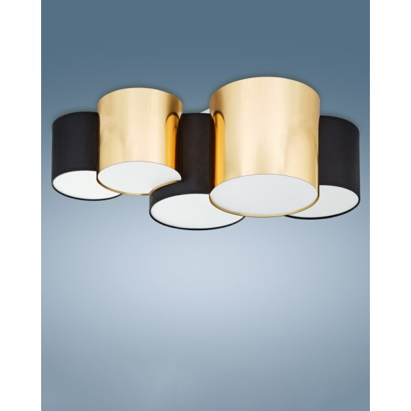 Люстра TK Lighting 3447 Mona E27 5x15W IP20 різнокольорова - фото №2