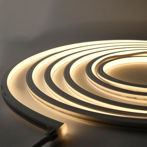 Гибкий неон COLORS 24V IP67 7.2W 435Lm 3000K 5м (NMT1010-WW) - фото №1