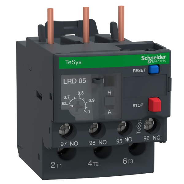 Тепловое реле Schneider Electric LRD05 0,63-1A