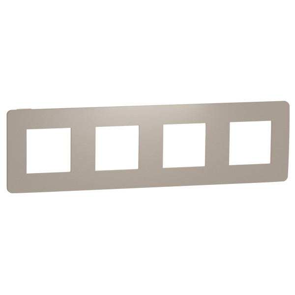 Четырехпостовая рамка Schneider Electric NU280827 (песочный/бежевый)
