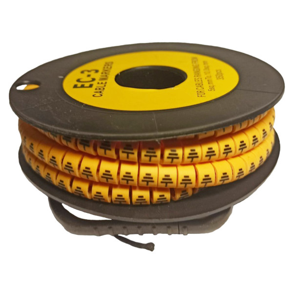 Маркер TNSy МК2 2,5-4мм² символ «земля» 500шт (TNSy5502452)