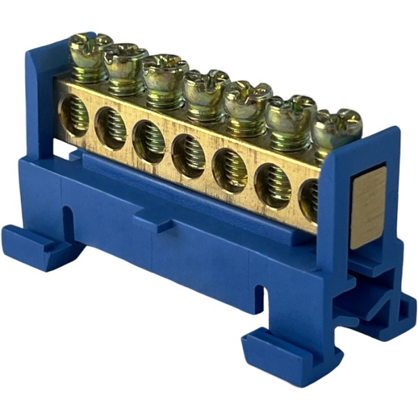 Нулевая шина Promfactor SPF607B на 7 отверстий 6x9мм²