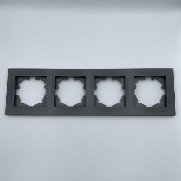 Рамка EL-BI VEGA антрацит матовый 4-я ( 510-016700-228 )