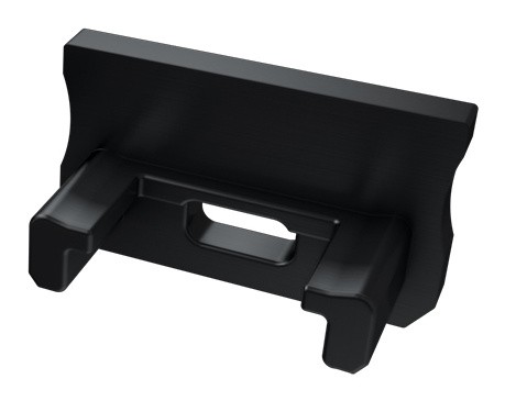 Заглушка Lumines для типа A HIGH с отверстием чёрный - фото №1