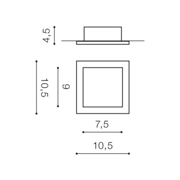 Точечный светильник Azzardo AZ2801 Minorka(5901238428015) - фото №1