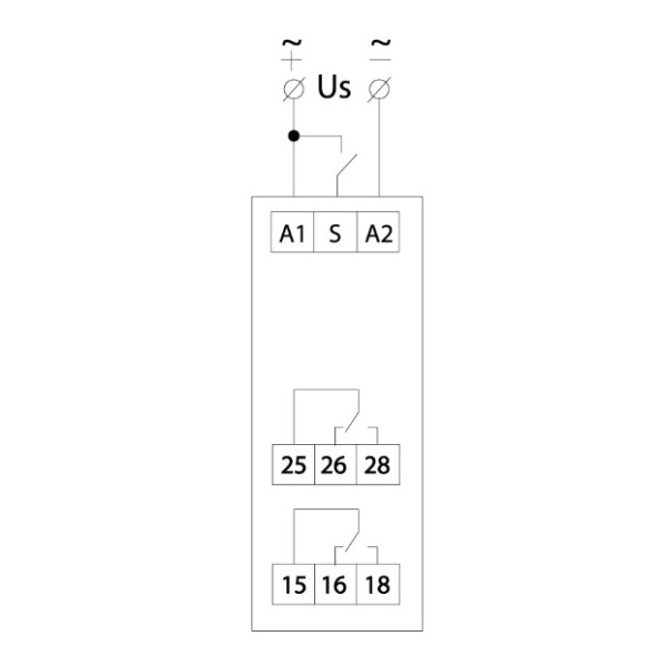 Багатофункціональне реле часу Аско-Укрем NTE9-M2 DPDT (A0010240006) - фото №5