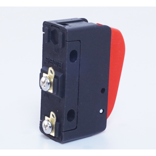 Кінцевий міні-вимикач EMAS MN2TIP11 з червоною пластиковою клавішою 1НВ - фото №5