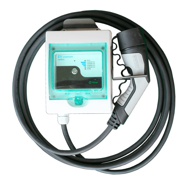 Зарядна станція для електромобілів E-line 22кВт 32A 3-фазы Type 2 Phoenix Contact (H2-332)