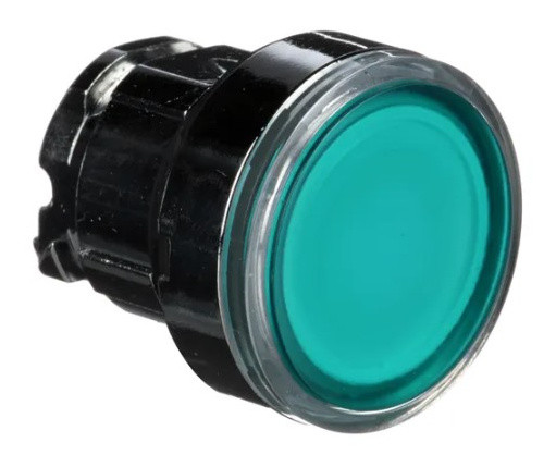 Кнопка з підсвічуванням Schneider Electric ZB4BW333 зелена