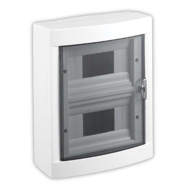 Навесной пластиковый щит UEC ЩРН-П-24 295х337х100мм IP40