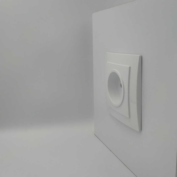 Розетка Nilson Touran біла 1-на без заземлення ( 24111015 ) - фото №2