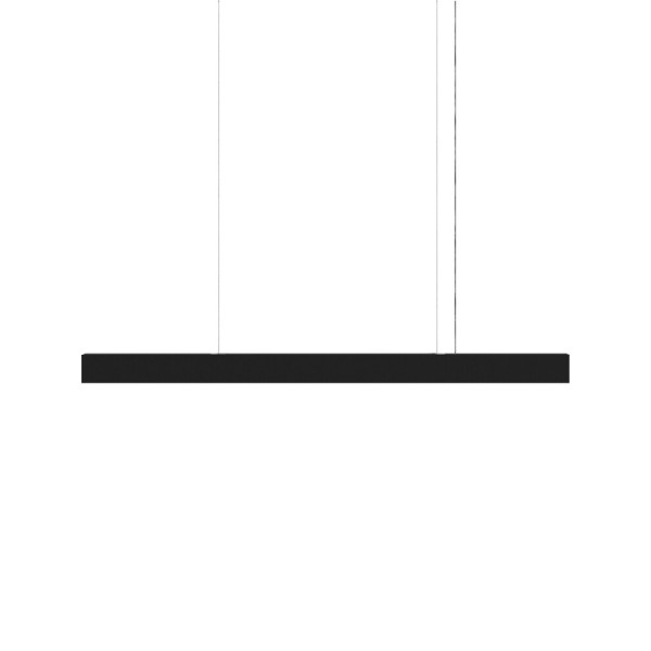 Підвісний світильник, люстра Kloodi KD-KORDA4070 1200 40W CCT BK LED 3000K/4000K/6000K 3200Lm IP20 чорний - фото №2