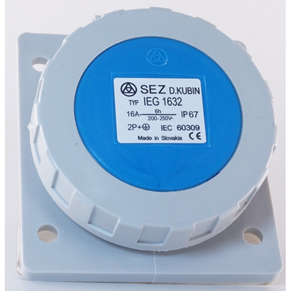 Вбудований силовий роз'єм Sez IEG1632 - фото №1