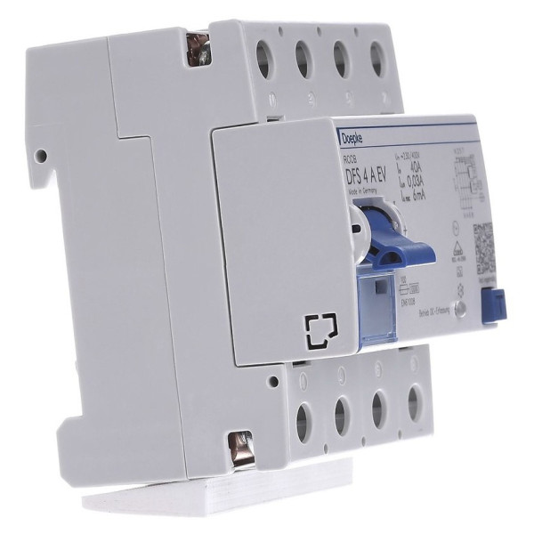 Пристрій захисного відключення Doepke DFS 4 63А А 30мА - фото №1