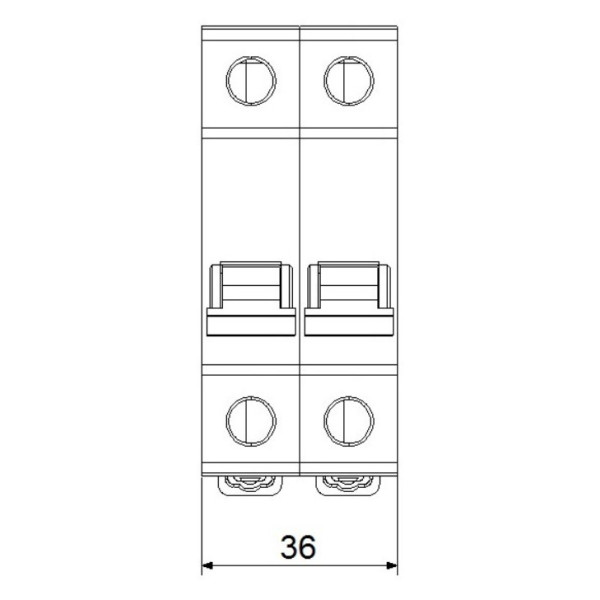 Вимикач навантаження Schrack AZ200242 32А 2P - фото №6