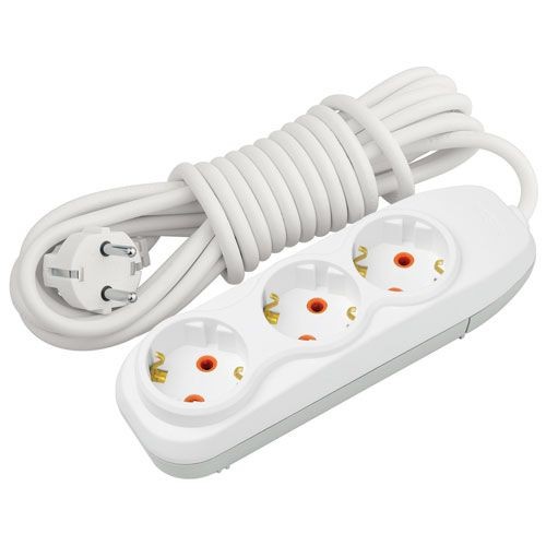 Подовжувач Nilson 3р 5м з заземленням ( 43130105 )