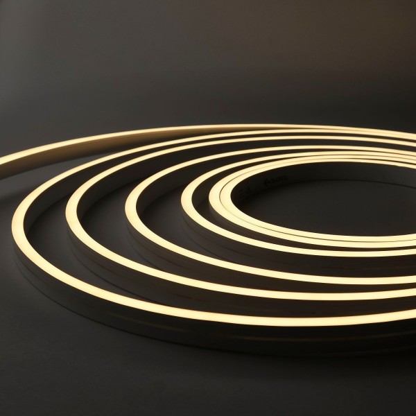 Гибкий неон COLORS 24V IP65 9,6W 280Lm 4000K 5м (NMS0612-NW) - фото №1