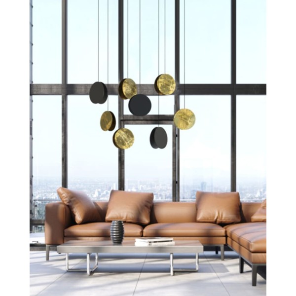 Абажур Nowodvorski 8424 Cameleon Wheel G E27 Gold - фото №1