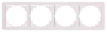 Рамка 4-местная E.Next e.lux.10084L.4.fr.white белая (ins0040057)