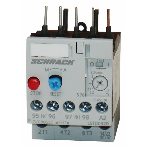 Тепловое реле Schrack LSTD0320 2,2-3,2А размер 00