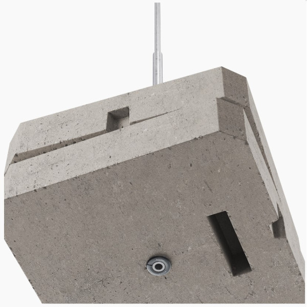 Блискавкоприймач Leo Lightman 3м Al з бетонною основою (407306) - фото №7