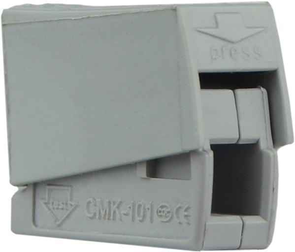 Клеммник для светильников CMK-101 Аско-Укрем серый (A0130010086) - фото №1