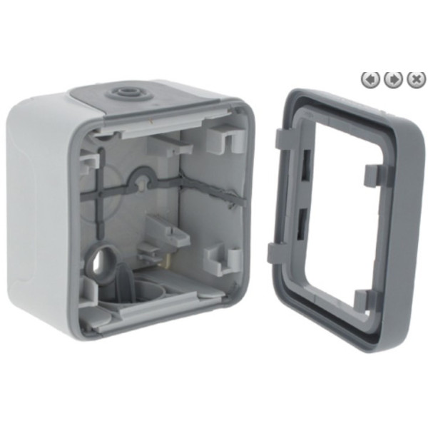 Накладний підрозетник ІР55 Legrand - фото №2