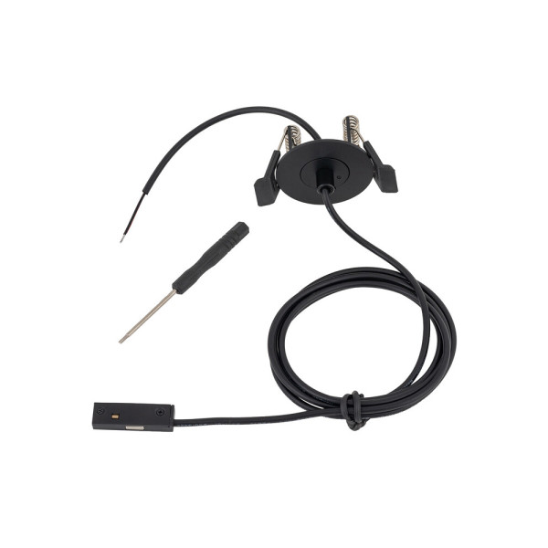 Ввід живлення для підвісної магнітної системи Nowodvorski 11738 NANO-LVM Recessed Outside Power Supply IP20 чорний