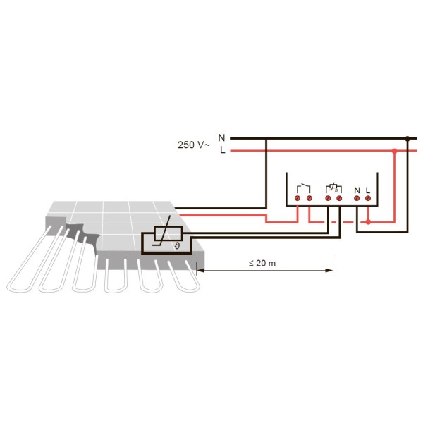 Механизм термостата Legrand Valena Life слоновая кость - фото №2