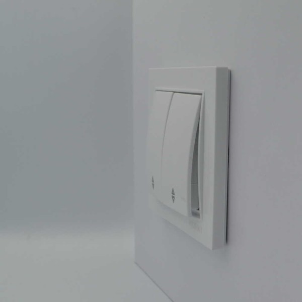 Вимикач Nilson Thor білий 2кл прохідний ( 27111009 ) - фото №2