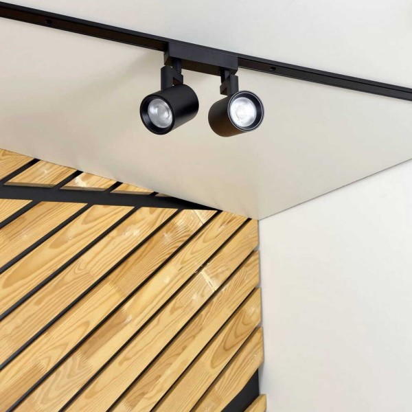 Магнитный трековый светильник UST-S 16W 4000K 48V IP20 черный Violux ( 320111 ) - фото №2