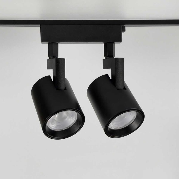Магнитный трековый светильник UST-S 16W 4000K 48V IP20 черный Violux ( 320111 ) - фото №3