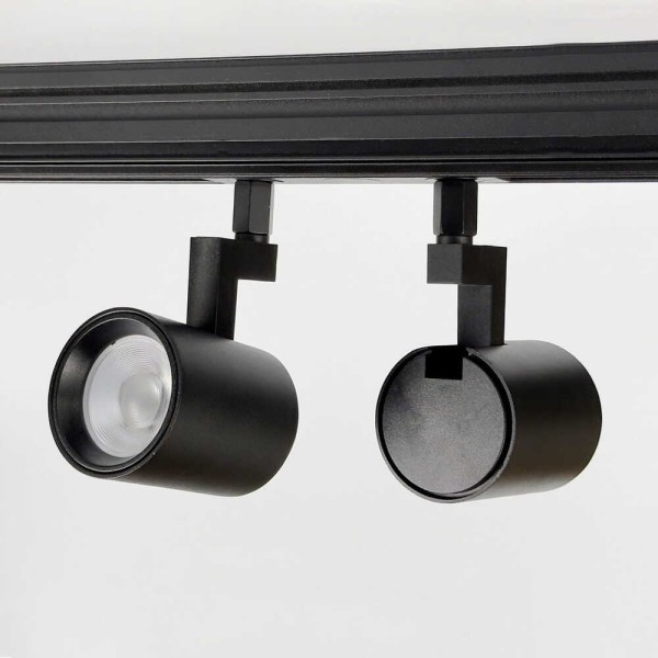 Магнитный трековый светильник UST-S 16W 4000K 48V IP20 черный Violux ( 320111 ) - фото №5