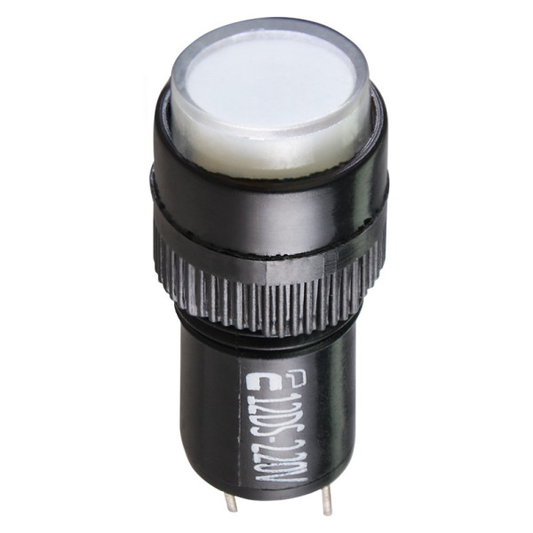 Сигнальна арматура Аско-Укрем AD22E-12DS 220В АС біла (A0140030194) - фото №1