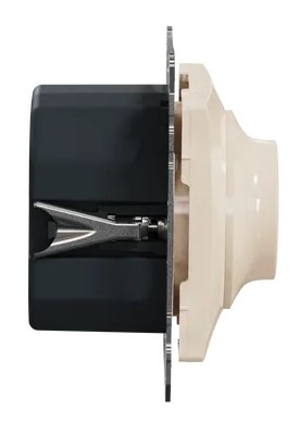 Поворотний світлорегулятор Schneider Electric Sedna Design & Elements RC 3-370 Вт бежевий SDD112501 - фото №2